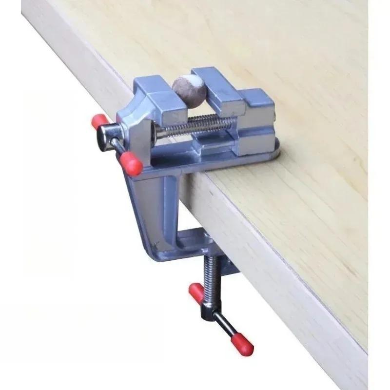 For Mini Table Tiger Pliers Clamp Bed Carving Fixed Fixture Clamp Flat Mouth Pliers Stationery Nuclear Carve Table Tiger Pliers