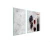 PLAQUE DE PROTECTION EN VERRE POUR PLAQUE DE CUISSON 90x52 VIN