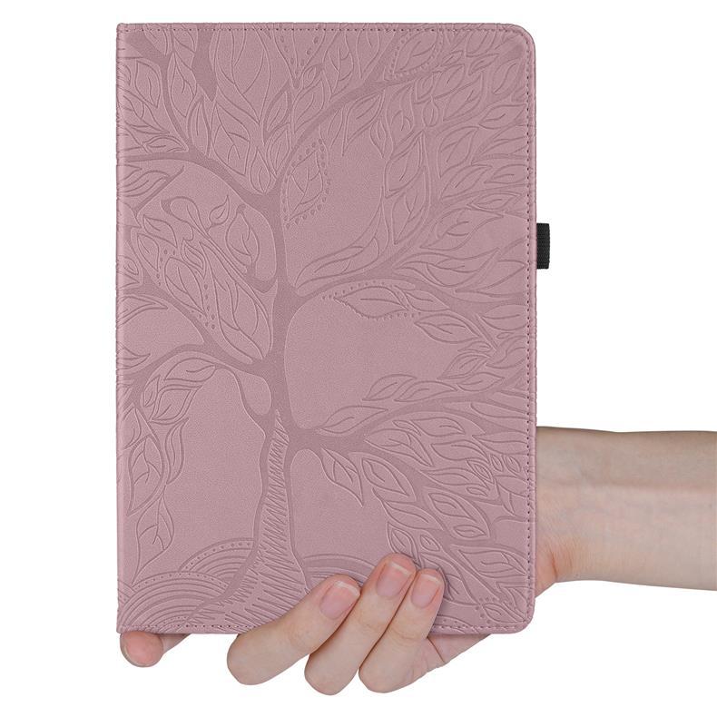 Suitable for Samsung Tab S7 tablet, A7 Lite, Life Tree embossed rotating stand leather case, X205