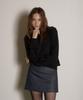 AUTHENTI Wool Mini Skirt_Navy