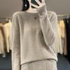 Women Sweater 100% Wool MODERN NEW SAGA O-neck Knit Pullover Thin Spring Autumn Jumpers Female Knit Tops