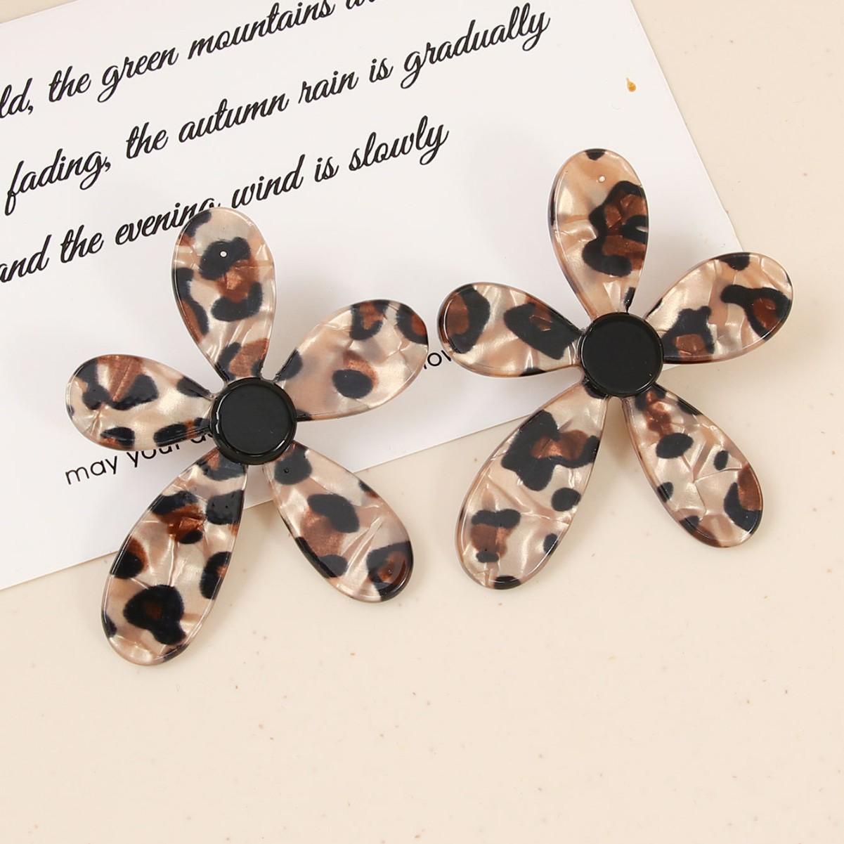 

Модные серьги-подвески для женщин коричневый