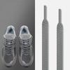 NEW Flat Shoelaces Classic Shoe Laces Off Sneaker Solid Neutral Color Replacement Shoe Strings Suitable for Sneakers Dad Shoes