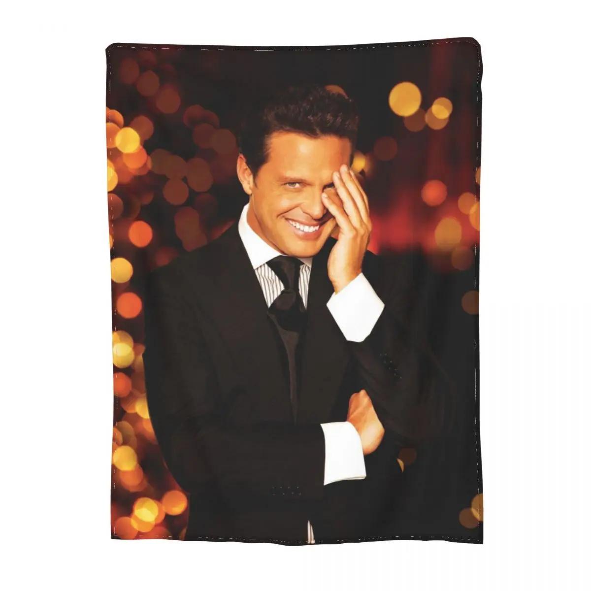 El Sol De Mexico Luis Miguel Blanket Velvet Bedding Throw Blankets Comfortable Super Warm for Bedroom Quilt 80x120cm