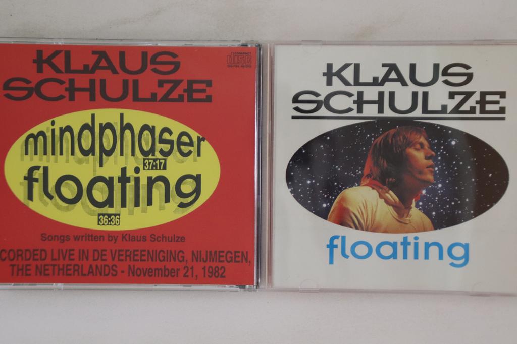 CD KLARS SCHLZE - Floating DS002 NOT ON LABEL 1982 Non Japan Rock Used