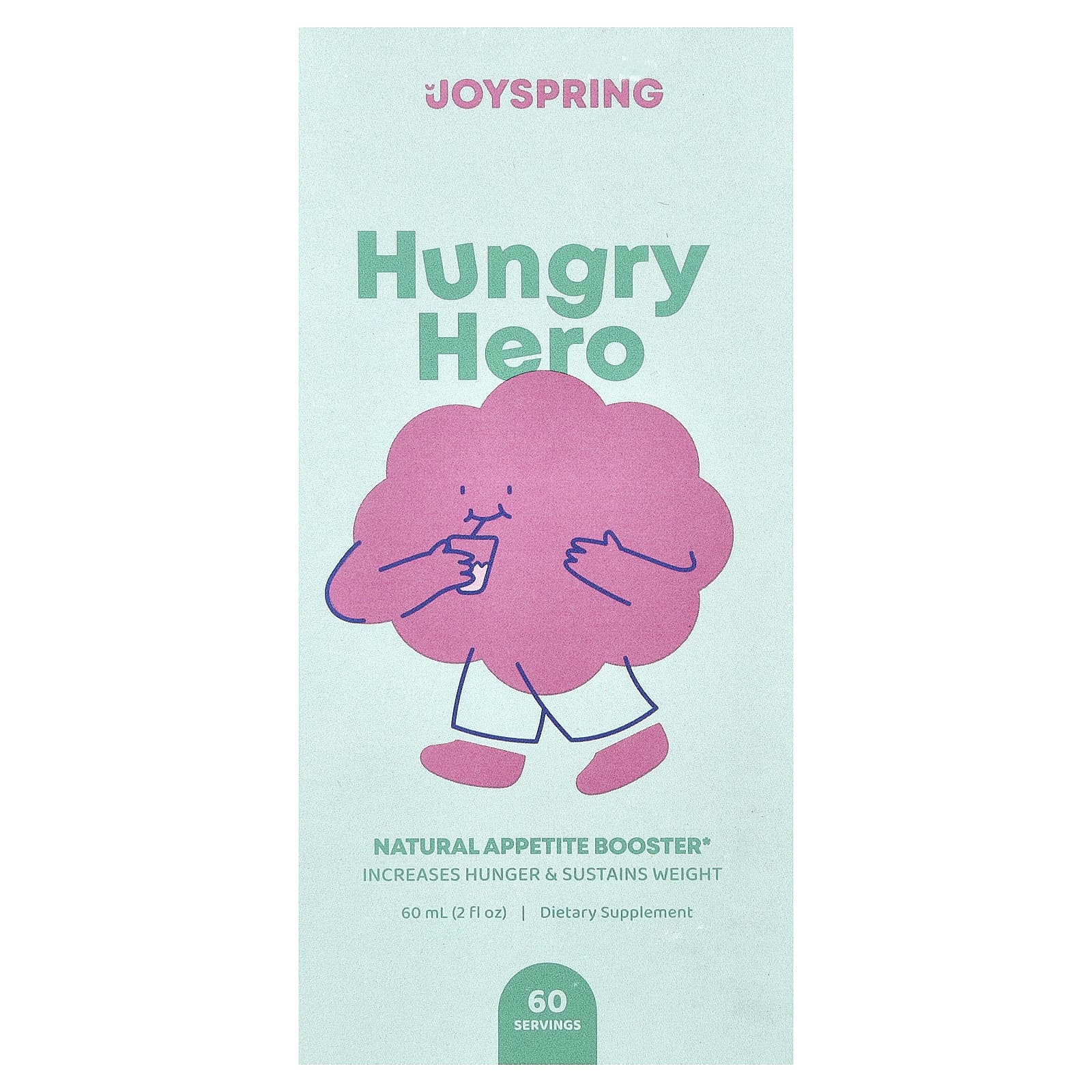 

JoySpring, Hungry Hero, Natural Appetite Stimulant, 60ml (2 fl oz)