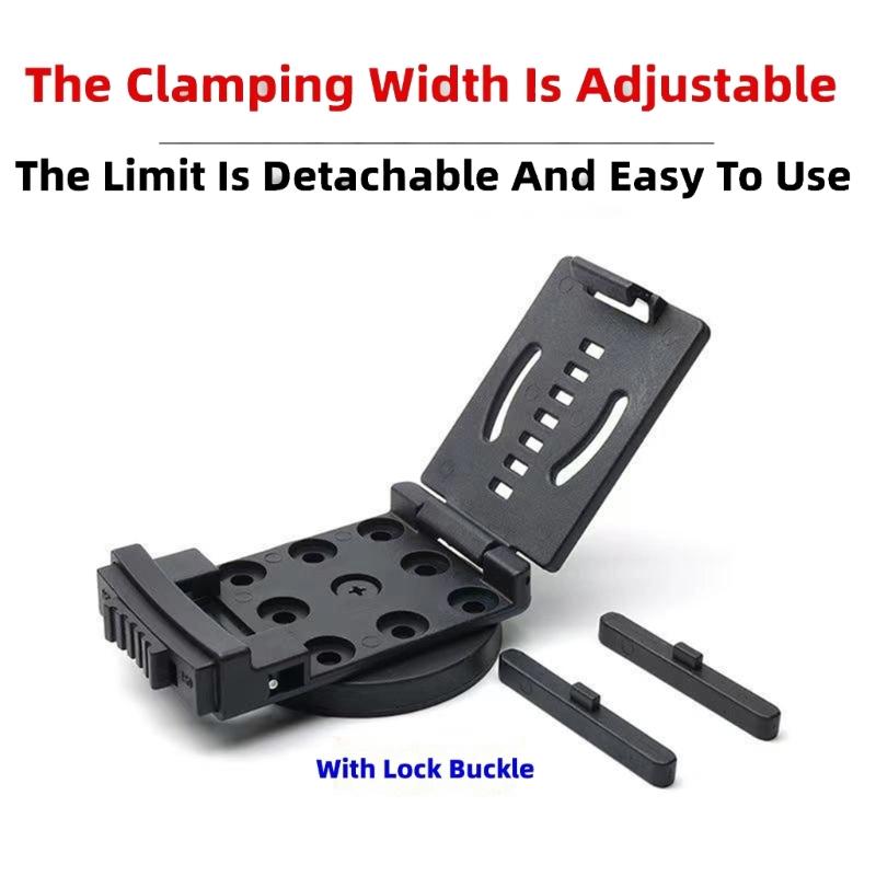Pack of 3 Magnetic Belt Clasps Clips Adjustable Lock Snapped On for Tool in 43mm 55mm 66mm Silicone Wrap Magnetic Suction