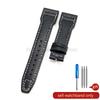 Coffee Black 20 21 22mm for IWC Portofino Le Petit Prince Portugieser Cowhide Watch Band Special Interface Needle Buckle Durable