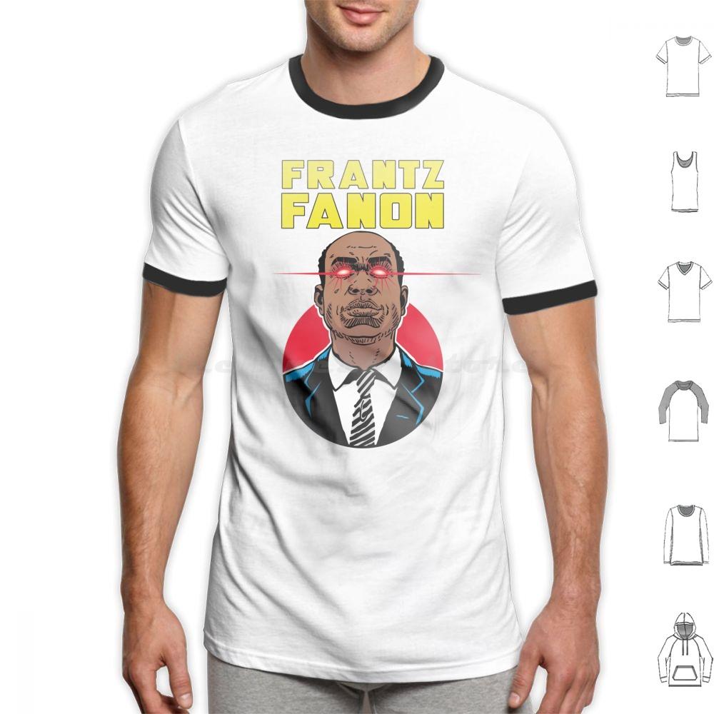 Camiseta Frantz Fanon Está Mirando 6xl Algodón Fresca Tee Fanon Fanon Cómics Superhéroe Socialismo Antirracismo Marxismo Arte Pop