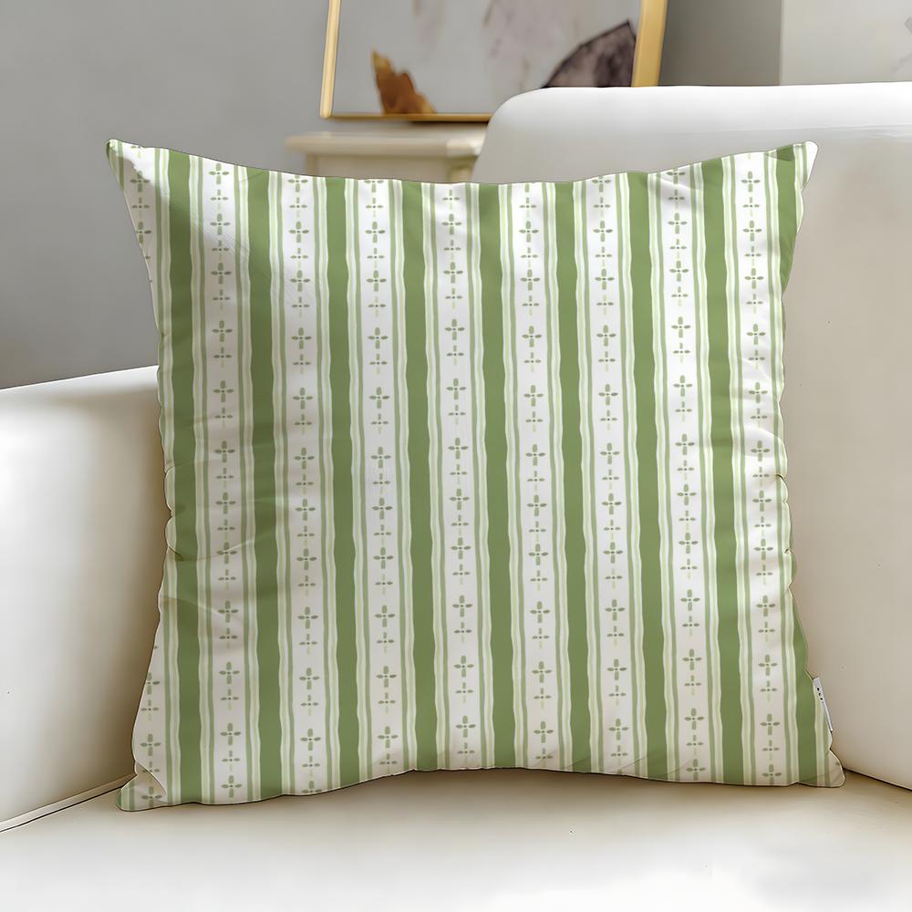 Woven Texture Cushion Cover Soft EasyWash Pillow Case Versatile for Couch Bed Travel and Office