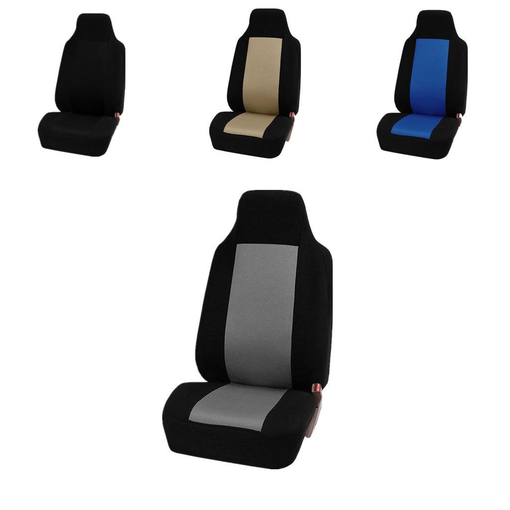 Fundas Universales de Asiento Delantero para Coche, Sedán, Camión, Furgoneta, de Calidad Premium, en Colores Elegantes