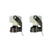 2Pcs Creative Fresh-keeping Wine Bottle Stopper Stainless Steel Reusable Champagne Bottle Cork Leak Proof Wine Bottle Cap Home