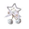 Christmas trinkets holiday atmosphere Christmas tree pentagram bow bell snowball DIY pendant