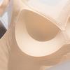 Seamless Underwear Soft Support Lifting Gather Thin Plus Size Underwear Women's Vest Style Bra Fixed Cup Collection with Adjustable Bra