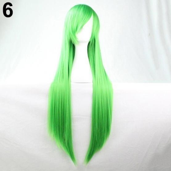 Buy Lady's Trendy Long Anime Wigs Cosplay Party Wigs Full Straight Hair