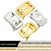 3.5 Stainless Steel Automatic Buckle for High-End Men's Belt