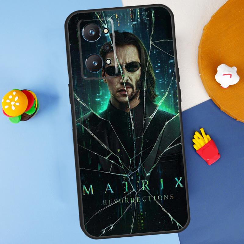 

Matrix 4 Art For Realme GT 6 6T 5 GT7 Pro C61 C75 C55 C51 C21Y C25S C67 C53 13 12 10 11 14 Pro Plus Case Realme C51