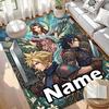 Benutzerdefinierter Name Personalisierter Final Fantasy Druck Teppich, Vielseitiger Heimdekor Teppich, für Spielzimmer, Wohnung, Balkon, Eingangsbereich, Flur Geschenk