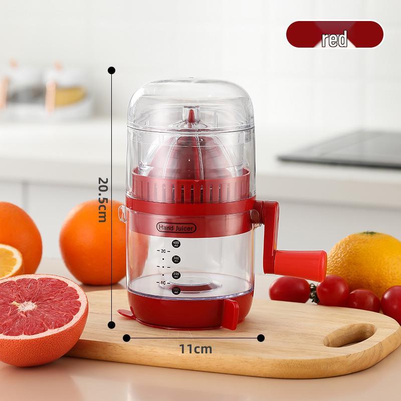

Manual Citrus Juicer: Multifunctional Kitchen Tool for Orange and Lemon червоний