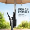 Mini Handless Umbrella Car Mobile Phone Parasol Cute Toy Umbrella with Its Own Clip Advertising Logo Customization