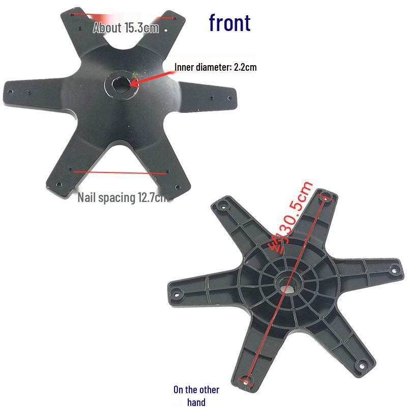 Hexagonal Bracket Turntable Base for Haier Double-Drive Automatic Washing Machine Drum