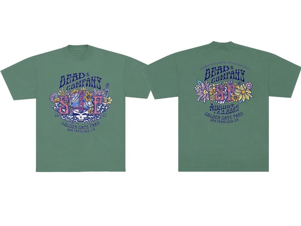 

Dead amp; Company Golden Gate Park Flower T-Shirt S-5XL Unisex T-Shirt S