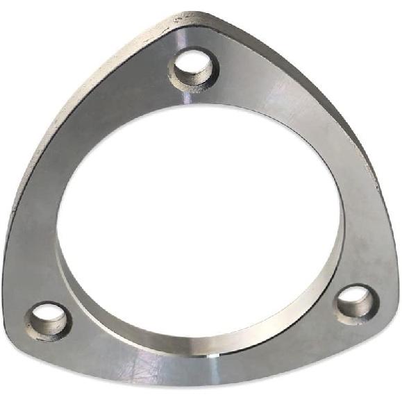 2" 3 Bolt Exhaust Flange Exhaust Gasket Exhaust Flange Connection Kit Fit for 51mm Exhaust Stainless Bros SS304-1 Pcs Flange and 1 Pcs Gasket