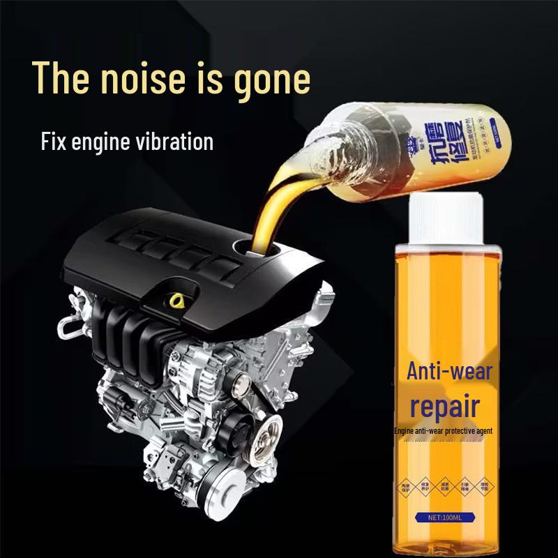 Multi-Purpose Engine Repair & Protection Oil: Anti-Wear, Noise Reduction, Anti-Rust, and Anti-Shake Treatment for Cars and Motorcycles