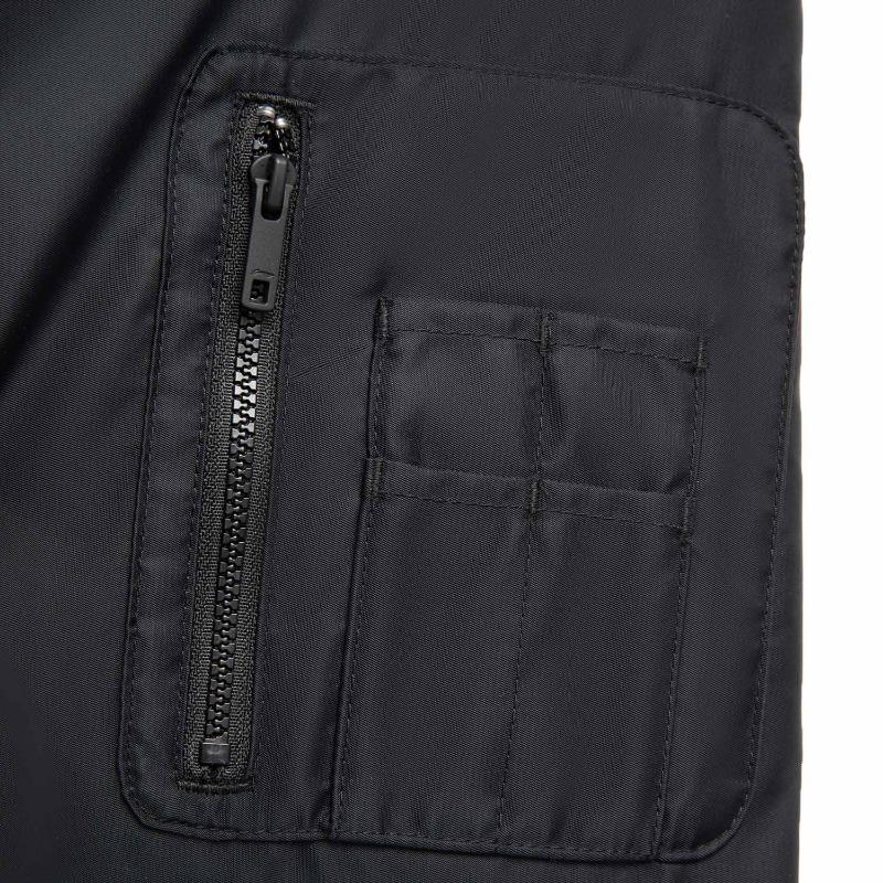 Li Ning Sports Lifestyle Series Casual American Vintage Minimalist Trendy Solid Color Baseball Collar Spliced Jacket Unisex Jacket Black AJDV081-4