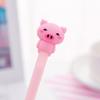 4Pcs Lovely Cartoon Pig 0.38mm Gel Ink Pen Student Gift Office School Stationery