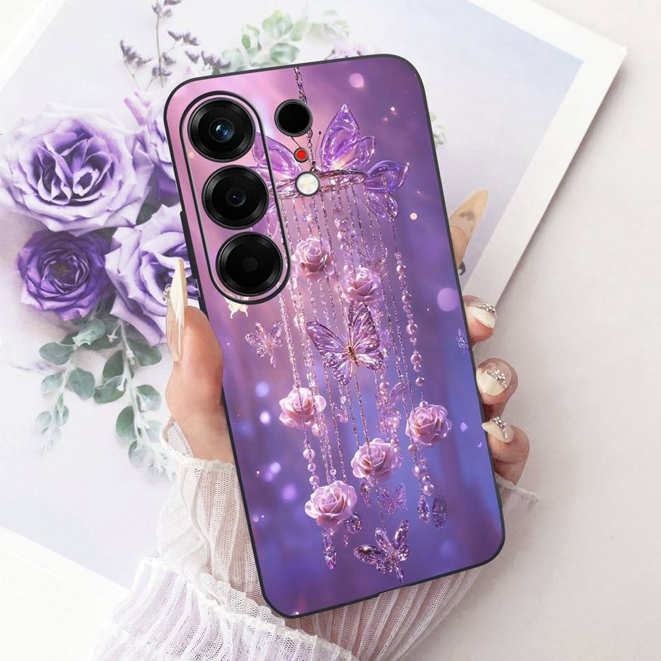For Tecno Camon 50 4G Case CN5 Cute Lion Fashion Painted Cover Soft TPU Phone Case For Tecno Camon 50 Pro 4G CN5c Camon50 Fundas