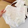 Lady Spring 7A Antibacterial Crotch Breathable Hip Wrap Mid Waist Triangle Briefs