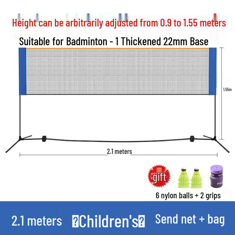 Jundingying Portable Badminton & Pickleball Net Stand