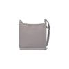Le Foulonné 20 Leather Zipper Shoulder Crossbody Bag Small Women Bags Dove-Gray 10138021P55