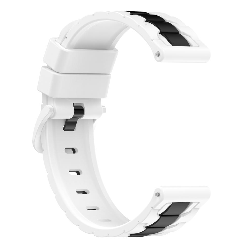 Ersatzarmbänder Kompatibel für Samsung Galaxy Watch5 Zweifarbiges Weiches Silikon-Armband Verstellbares Armband für