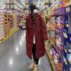 Bread Jacket Down Cotton Jacket Women's 2025 Winter New Korean Fashion Loose Long Hooded Padded Jacket
