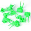 10Pcs Plastic Bird Food Holder for Parrots And Pets Fruit Forks Feeding Supplies Suitable for Cage Feeding Medium/Large Sizes