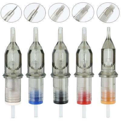 20PCS Tattoo Needle Permanent Makeup Cartridge Needles Tip #12 0.35mm Taper for Rotary Tattoo Pen Machine