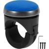 38mm Car Steering Wheel Knob Carbon Fiber Texture Vehicle Steering Wheel Rotator Ball for SUV Pickup Trucks Semi-Trailers Vans Boats Blue Black 1 Set