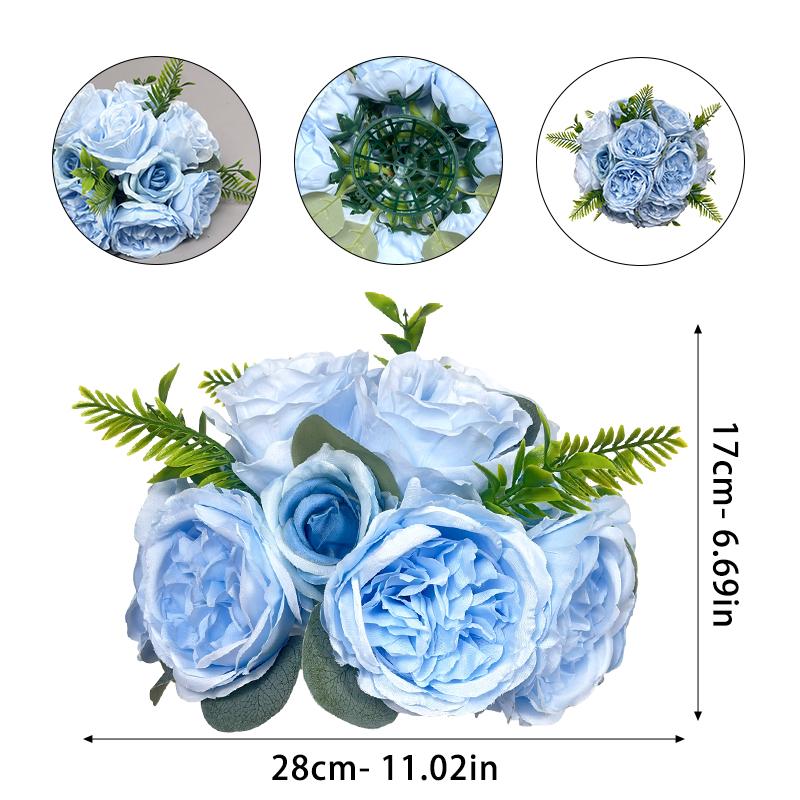 

Cross-Border New Artificial Flower Balls for Weddings, Festivals, Aisle Decorations, Exhibition Halls, and Table Decorations