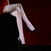 Anti-hook Silk Stockings Lace Top Horse Oil Smooth Stockings Pole Dance Hold Up Party Medias Women Thigh High Non-slip Socks