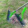 1Pcs Lawn Scarifying Thatching Rake Heavy Duty Garden Rake Head for Outdoor Yard Grass Descaling Weed Removal