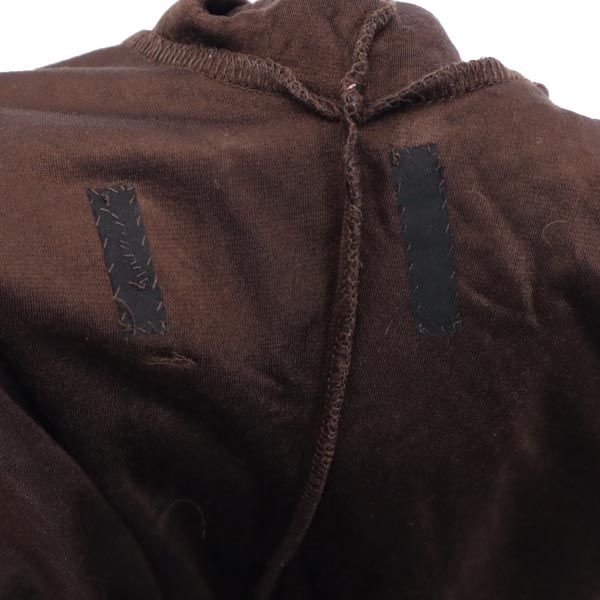 One Size Robe 70s Vintage Velvet Robe Coat F Brown Men's Used