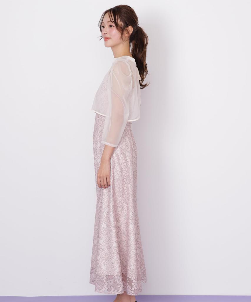 by Layered Lace Camisole Dress [JILL JILLSTUART] [Pink/FR]