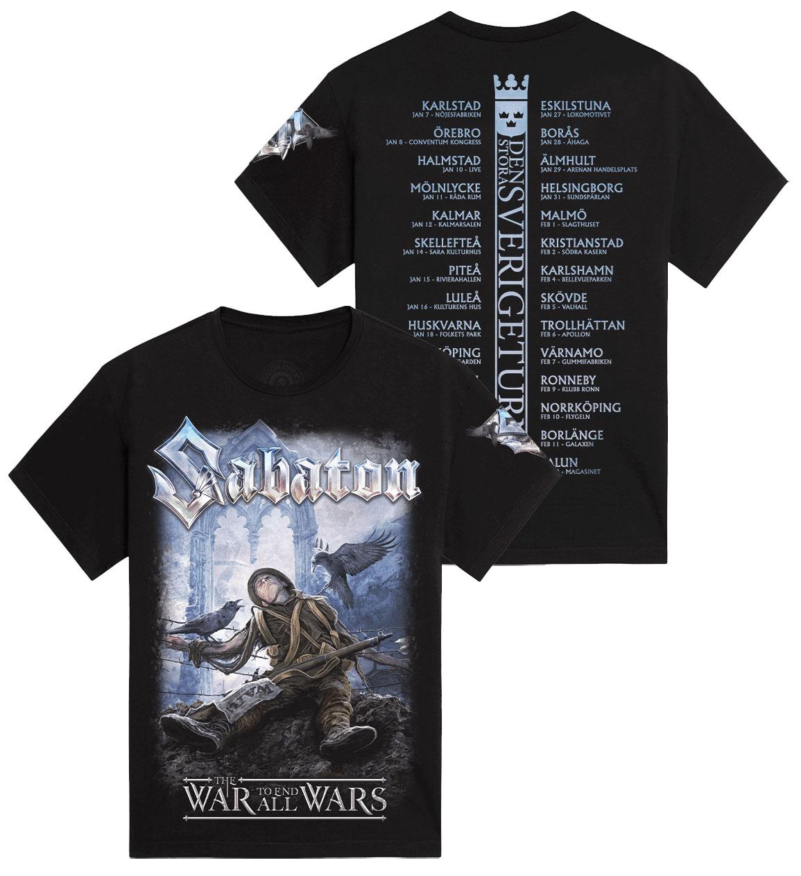 

Футболка з логотипом гурту Heavy Metal Футболка Swedish Pagans Sabaton Чоловіча Жіноча Оверсайз Y2k Вуличний Хіп-Хоп Повсякденна Вільна Високоякісні Футболки S