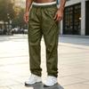 Men's Casual Pants with Pockets, Straight Leg Athletic Pants for Gym and Everyday Wear