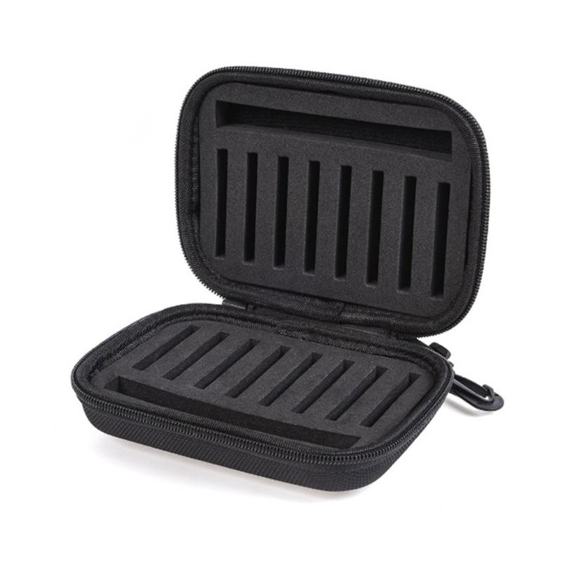 

Сумка для наживок для нахлыста Рыболовный аксессуар Хранение блесен-вертушек и воблеров Сумка из ЭВА-пены Для форели Жесткие наживки для нахлыста Футляр для рыболовных крючков 1