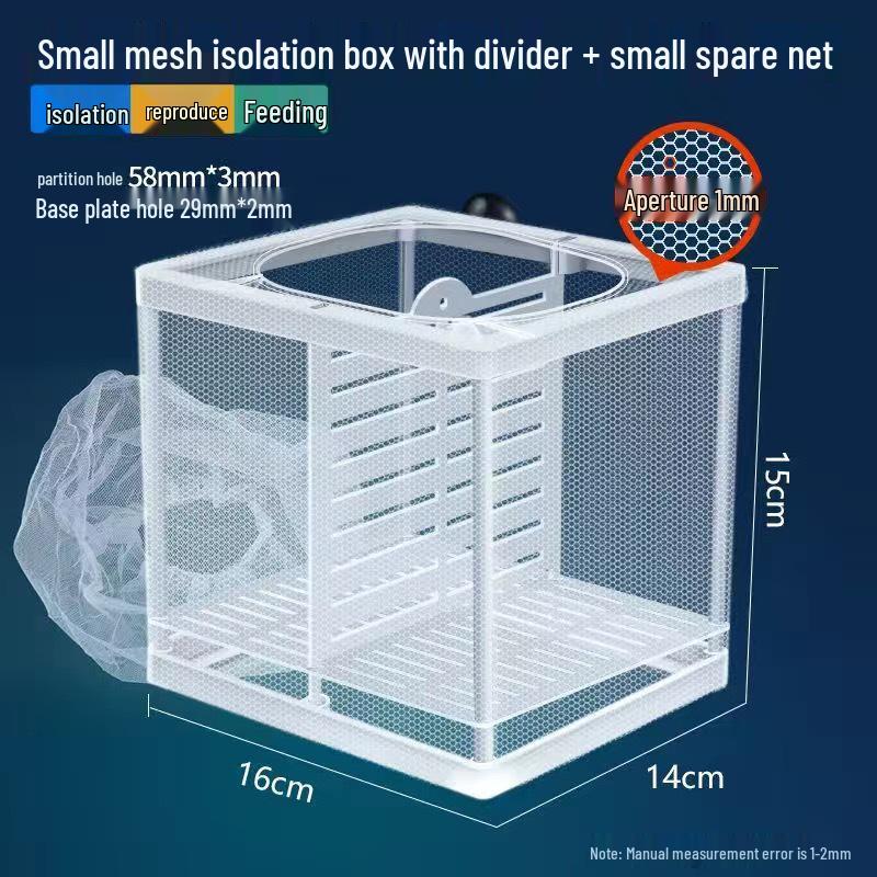Floating Fish Breeding Box: Isolation Net for Hatching and Fry Separation