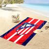 Ręcznik plażowy z nadrukiem logo Atletico Madryt, Duży miękki szybkoschnący ręcznik na plażę, kemping, basen