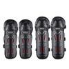 Motorcycle Atv Elbow Arm Leg Knee Shin Armor Guard Shield Cover Protector 4Pcs